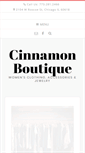 Mobile Screenshot of cinnamonboutique.com